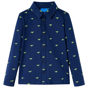 Chemise enfant marine 92