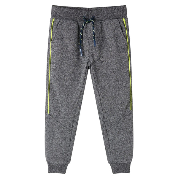 Kinder-Trainingshose Grau Melange 104