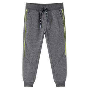 Pantalon de survêtement enfant gris chiné 140
