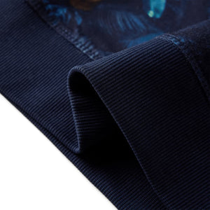 Kinder-Sweatshirt Marineblau 140