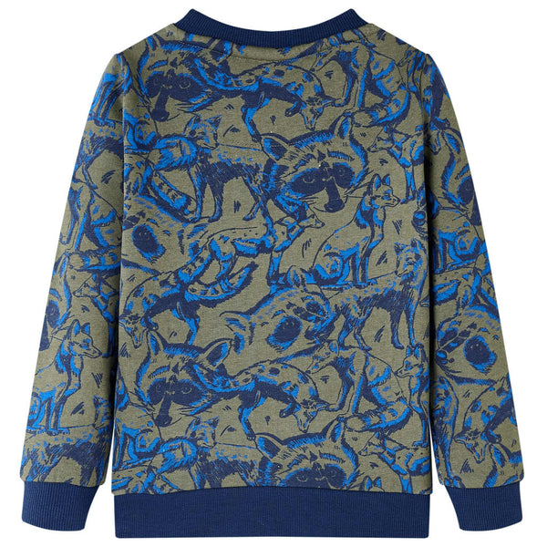 Sweat-shirt enfant Kaki 128