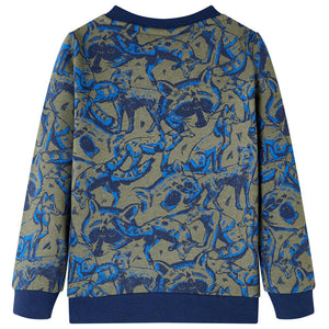 Kinder-Sweatshirt Khaki 128