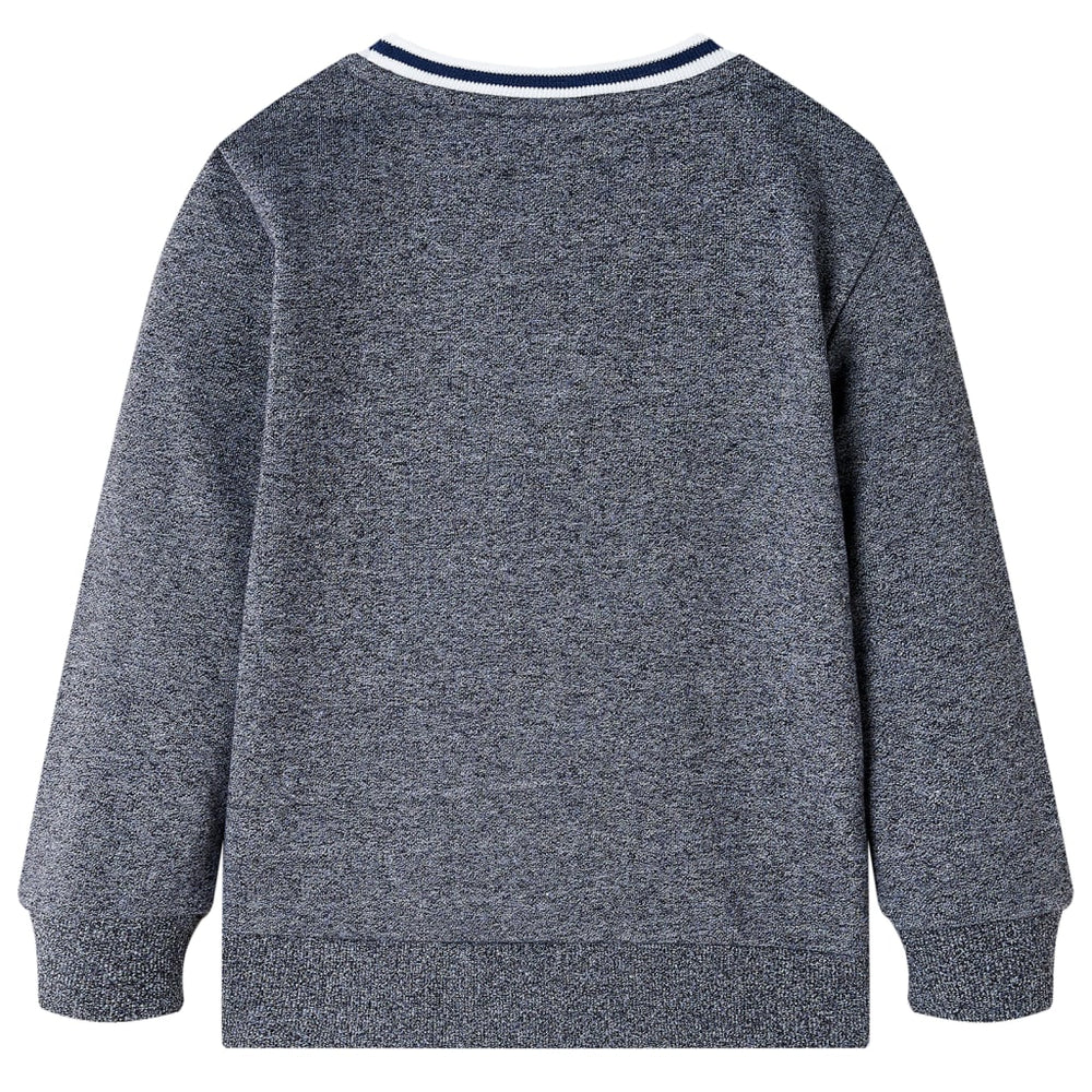 Sweat-shirt Enfant Bleu Marine Chiné 92