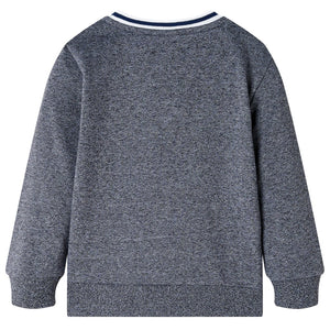 Sweat-shirt Enfant Bleu Marine Chiné 92