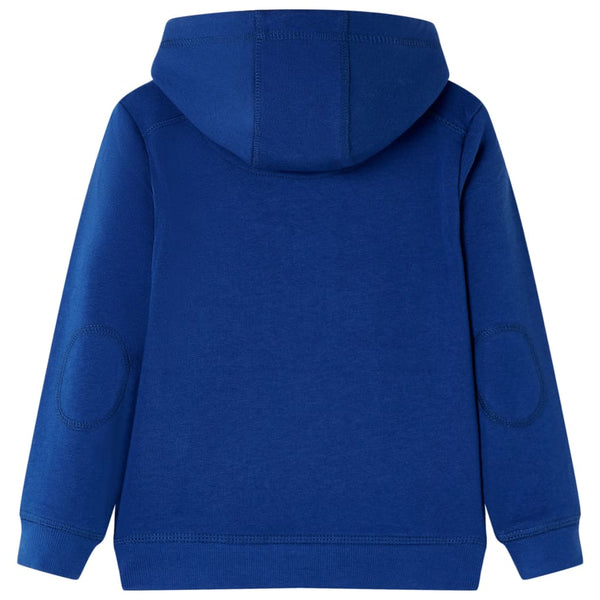 Sweat à capuche enfant Bleu foncé 116