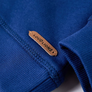 Sweat à capuche enfant Bleu foncé 116