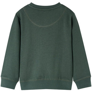 Sweat-shirt enfant vert foncé 92