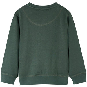 Sweat-shirt enfant vert foncé 104