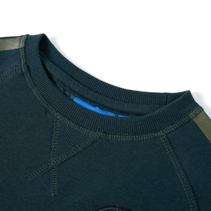 Sweat-shirt enfant vert mousse 116