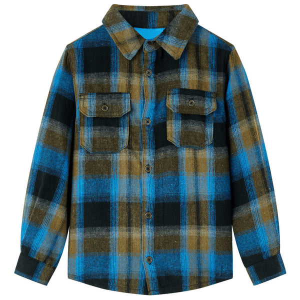 Chemise d'enfant avec col rabattable 104