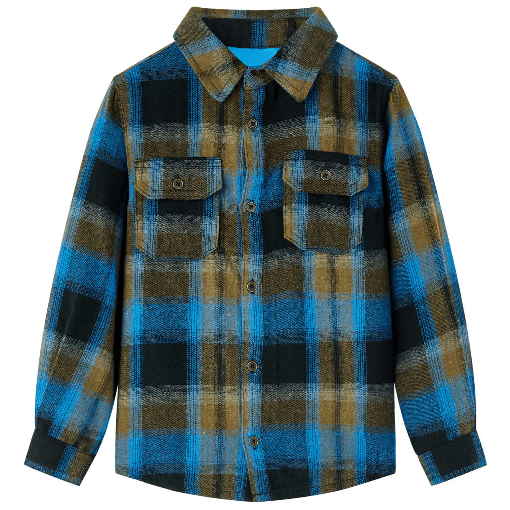 Chemise d'enfant avec col rabattable 116
