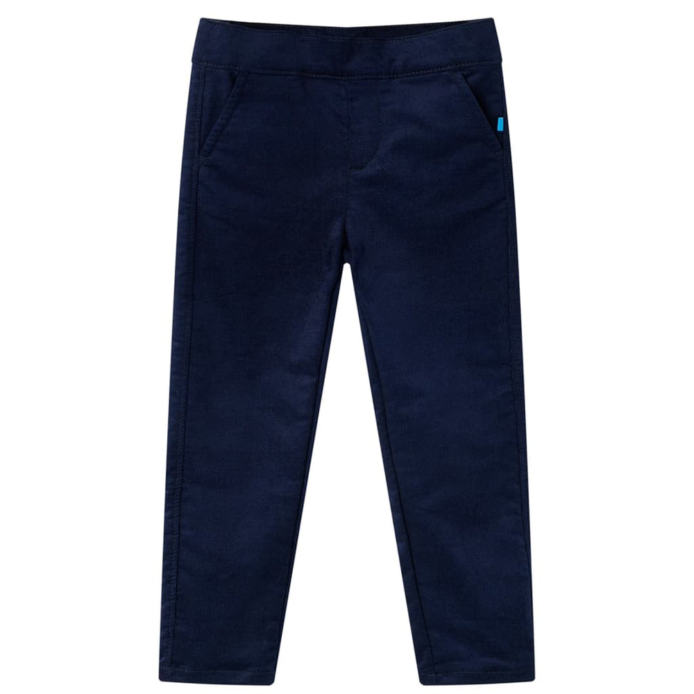 Pantalon enfant bleu marine foncé 104