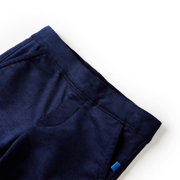 Pantalon enfant bleu marine foncé 104