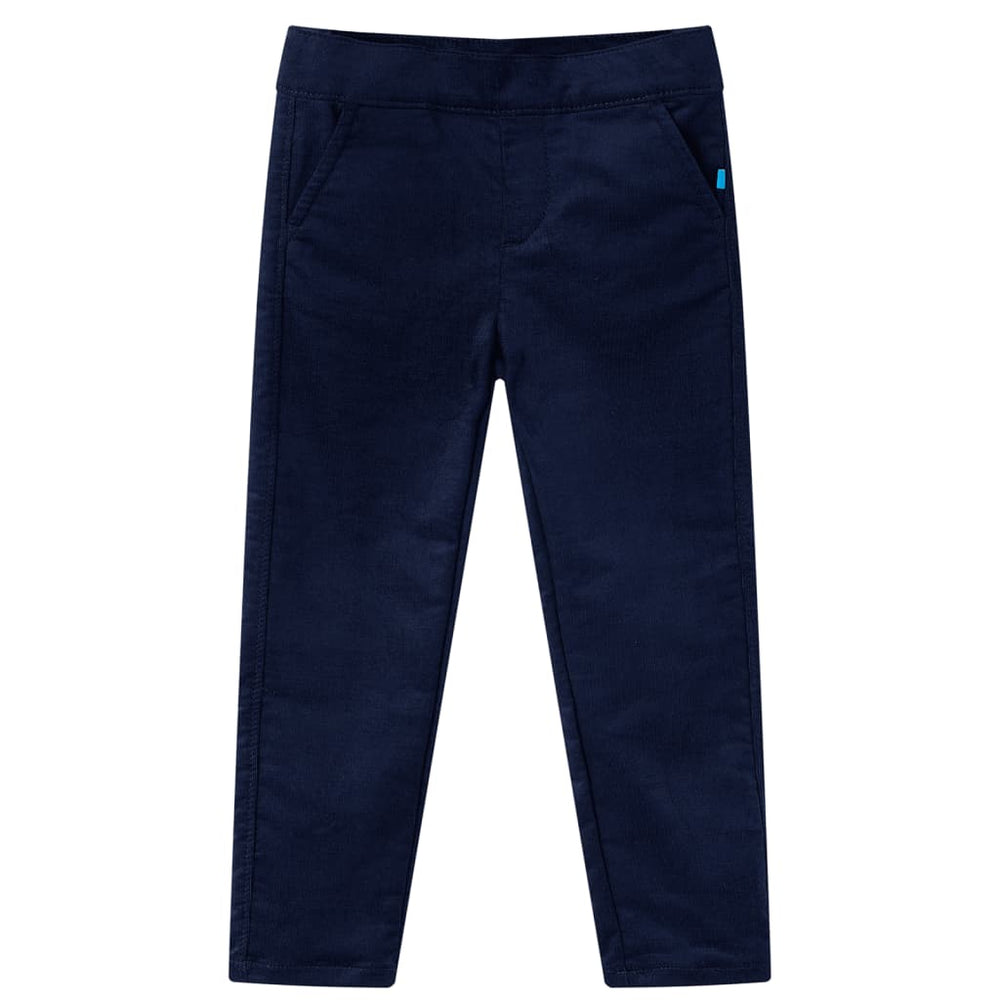 Pantalon pour enfant Bleu marine foncé 116