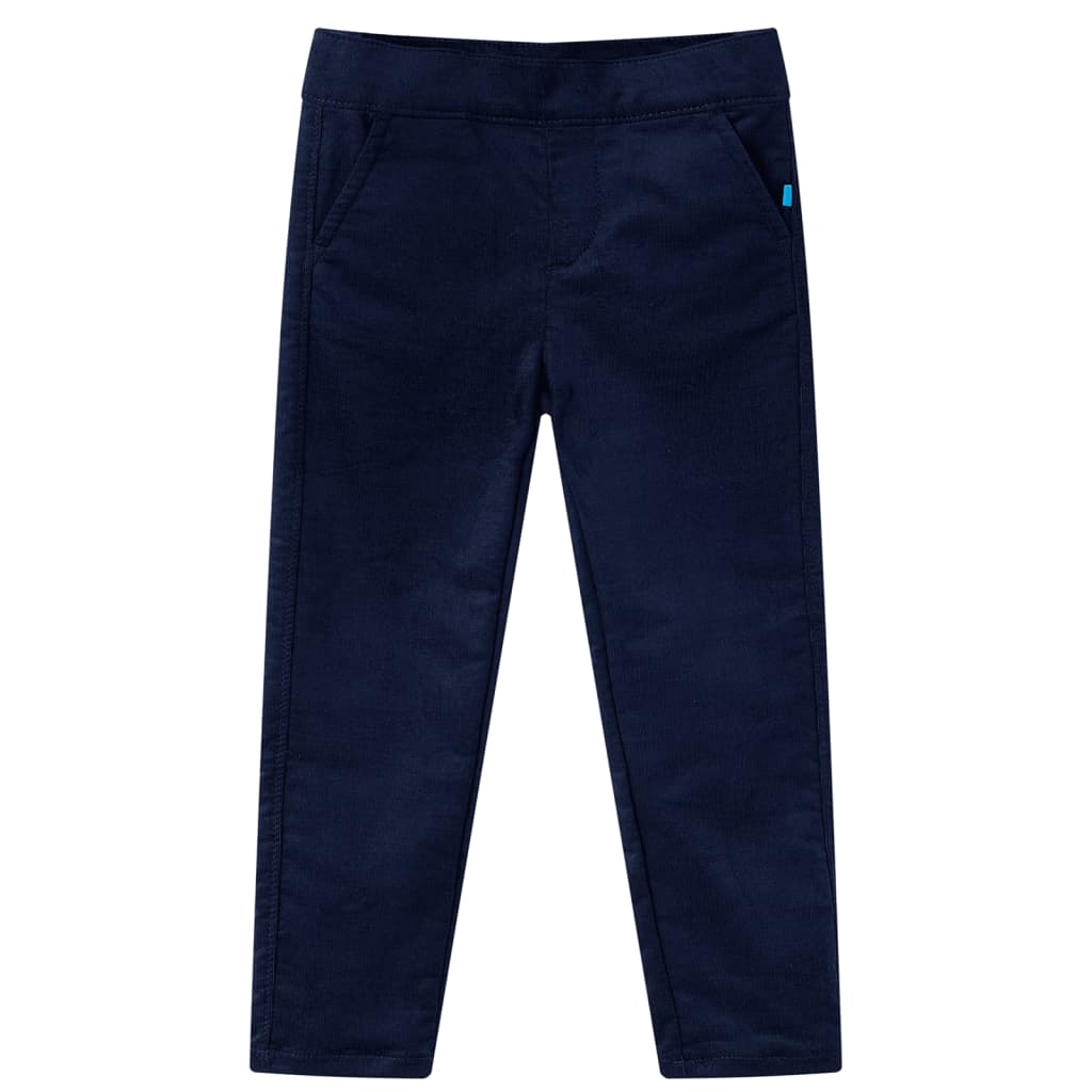 Pantalon pour enfant Bleu marine foncé 116