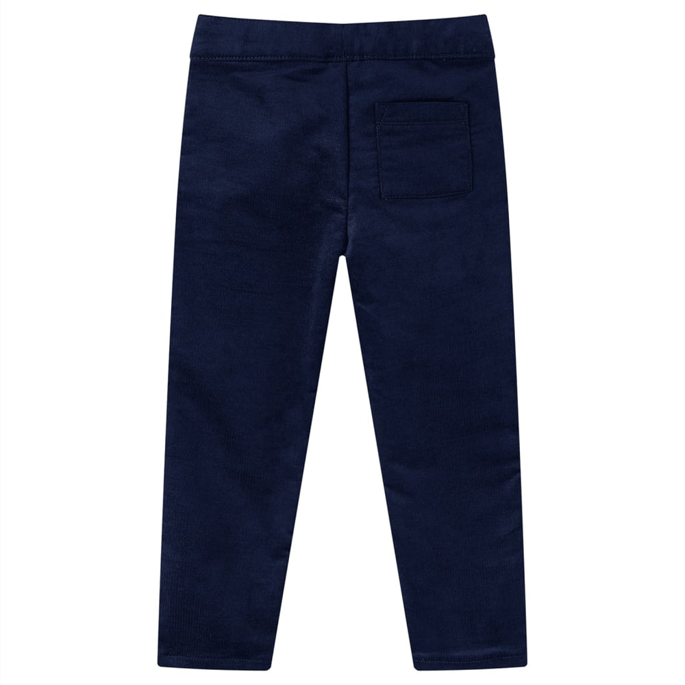 Pantalon enfant bleu marine foncé 140