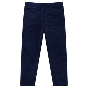 Pantalon enfant bleu marine foncé 140