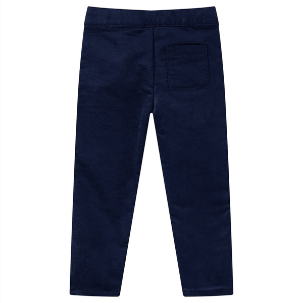 Pantalon enfant bleu marine foncé 140