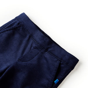 Pantalon enfant bleu marine foncé 140