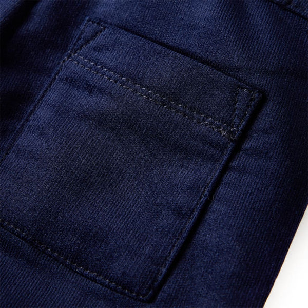 Pantalon enfant bleu marine foncé 140