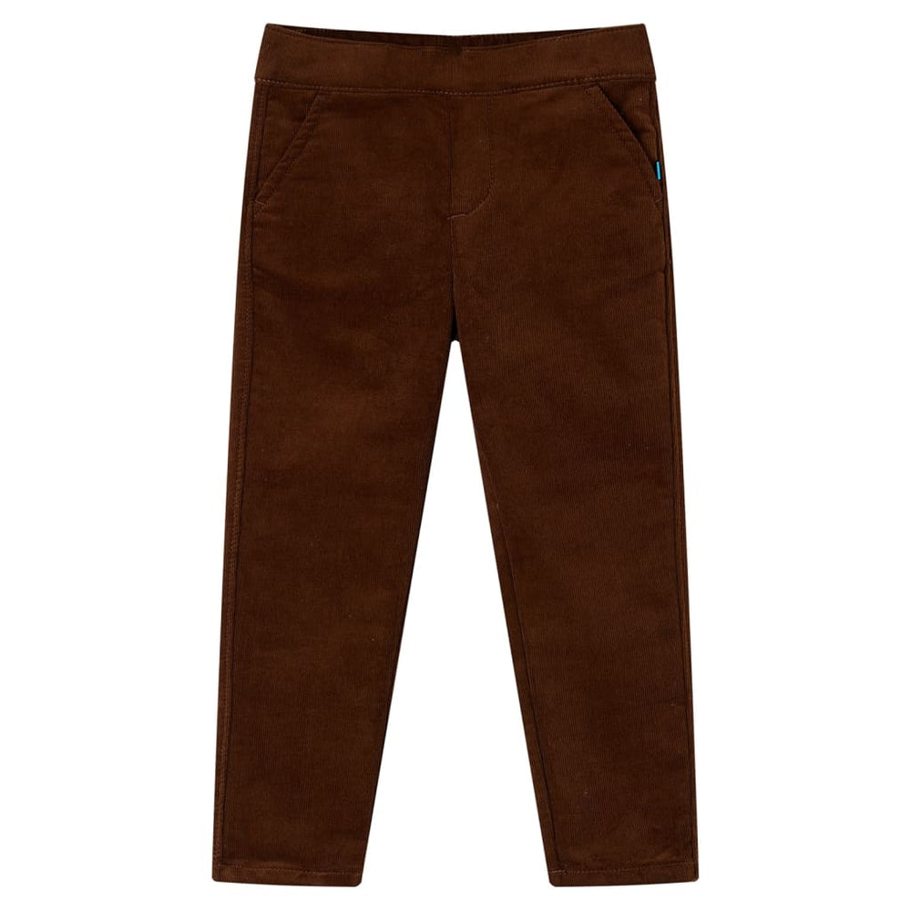 Pantalon enfant cognac 104