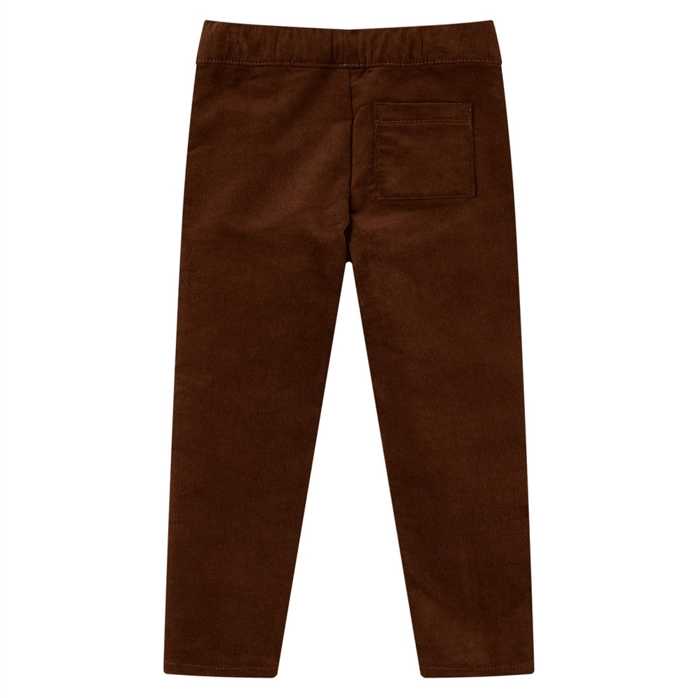 Pantalon enfant cognac 104