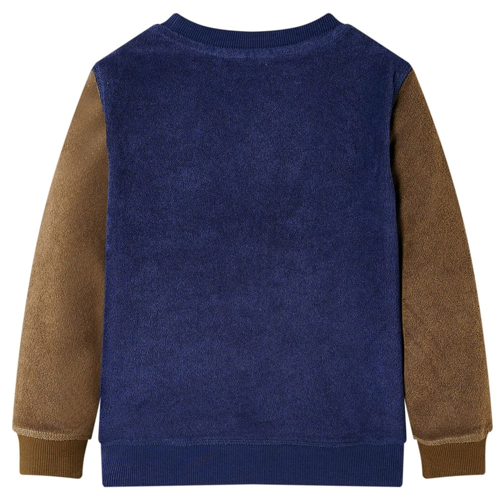 Sweat-shirt Enfant Bleu Marine Foncé 92