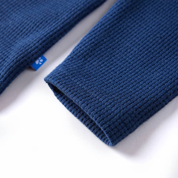Kinder-Sweatshirt Marineblau 116