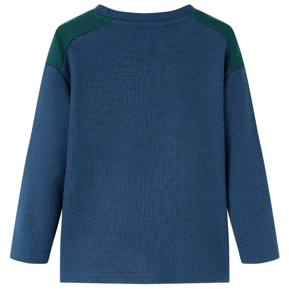 Sweatshirt enfant bleu marine 128