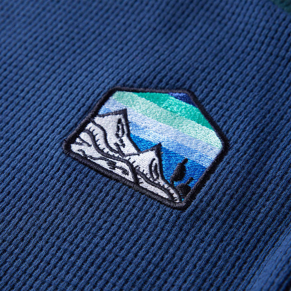 Kinder-Sweatshirt Marineblau 128