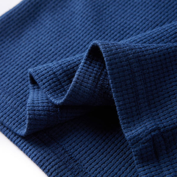 Kinder-Sweatshirt Marineblau 128