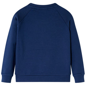 Sweat-shirt enfant bleu marine 104
