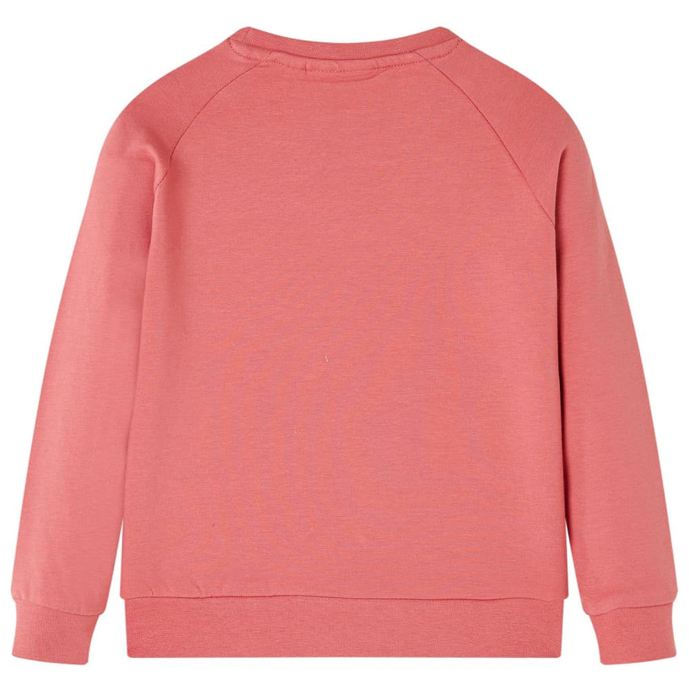 Sweat-shirt enfant Vieux rose 92
