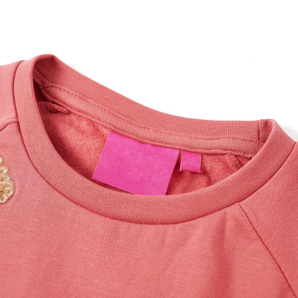 Sweat-shirt enfant Vieux rose 92