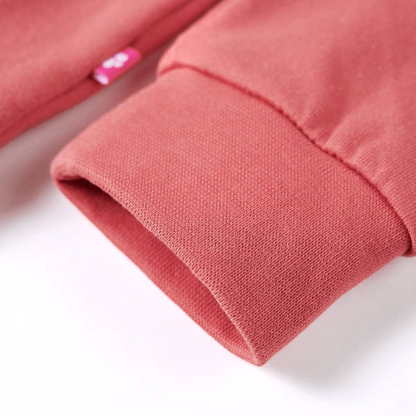 Sweat-shirt enfant Vieux rose 92