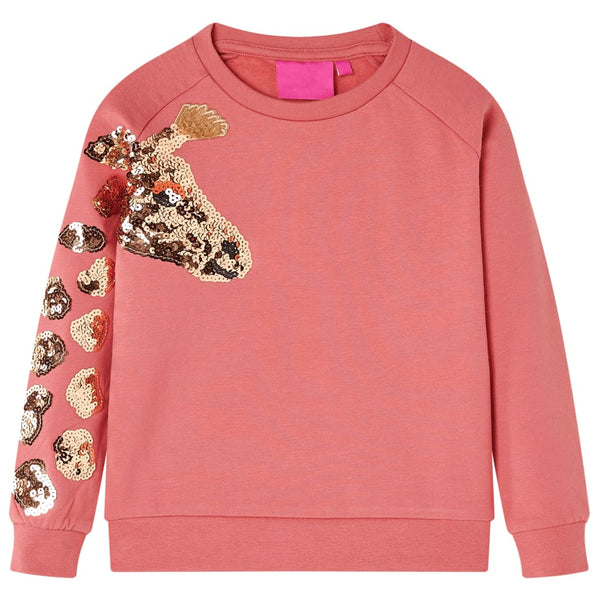 Sweat-shirt enfant Vieux rose 104