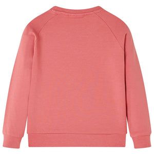 Sweat-shirt enfant Vieux rose 116