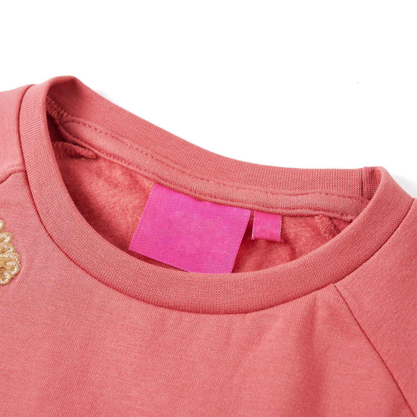 Sweat-shirt enfant Vieux rose 128