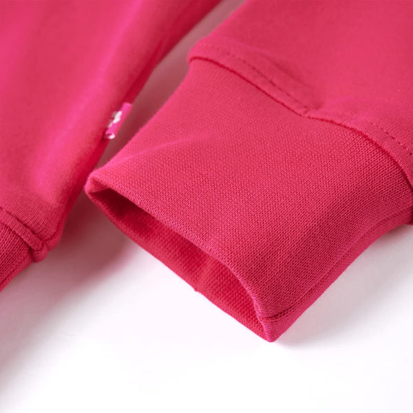 Sweat-shirt enfant rose vif 140