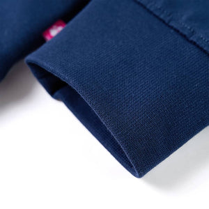 Kinder-Sweatshirt Marineblau 104