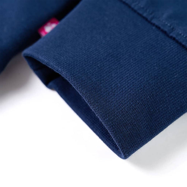 Kinder-Sweatshirt Marineblau 104