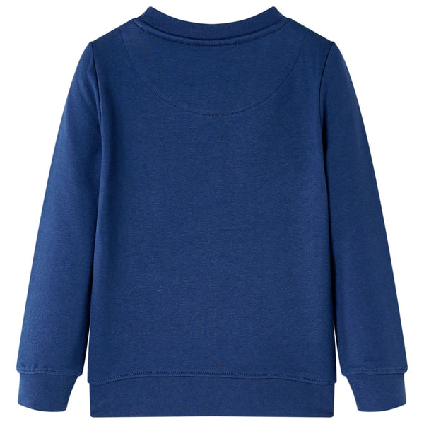 Sweatshirt enfant bleu marine 128