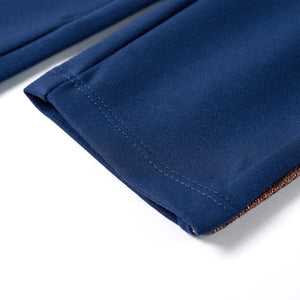 Kinderhose mit Kordelzug Marineblau 116