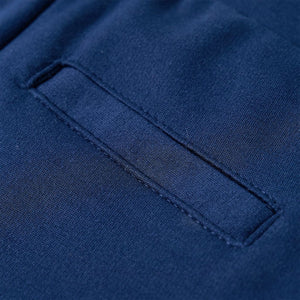 Kinderhose mit Kordelzug Marineblau 116