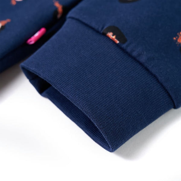 Kids' Hooded Sweatshirt Navy 104