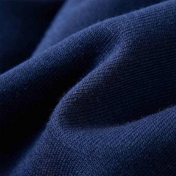 Pantalon enfant avec cordon de serrage bleu marine 140