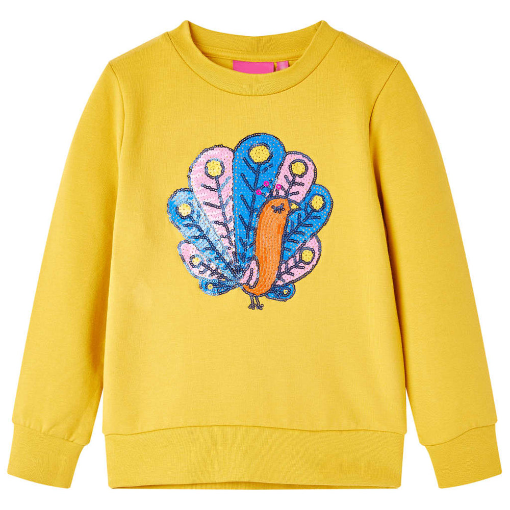 Sweat-shirt Enfant Ocre Foncé 140