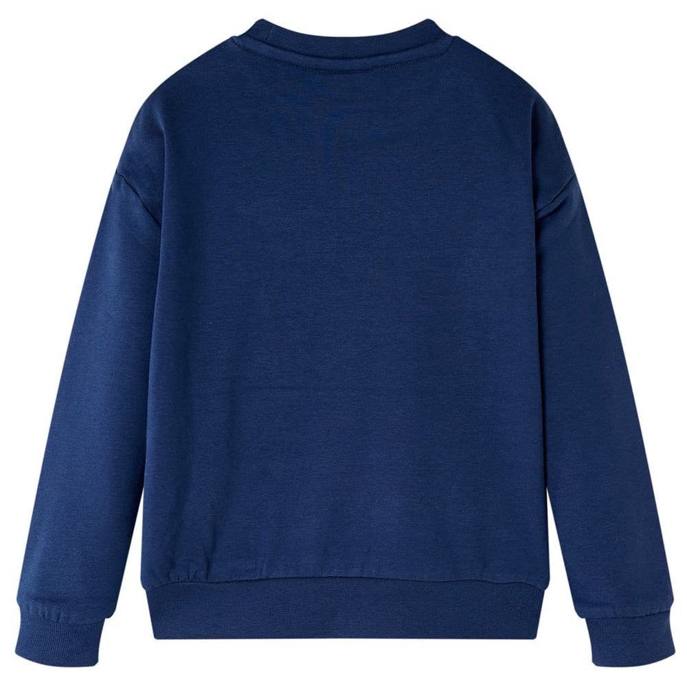 Sweat-shirt enfant bleu marine 104