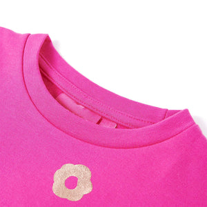 Sweat-shirt enfant rose foncé 140