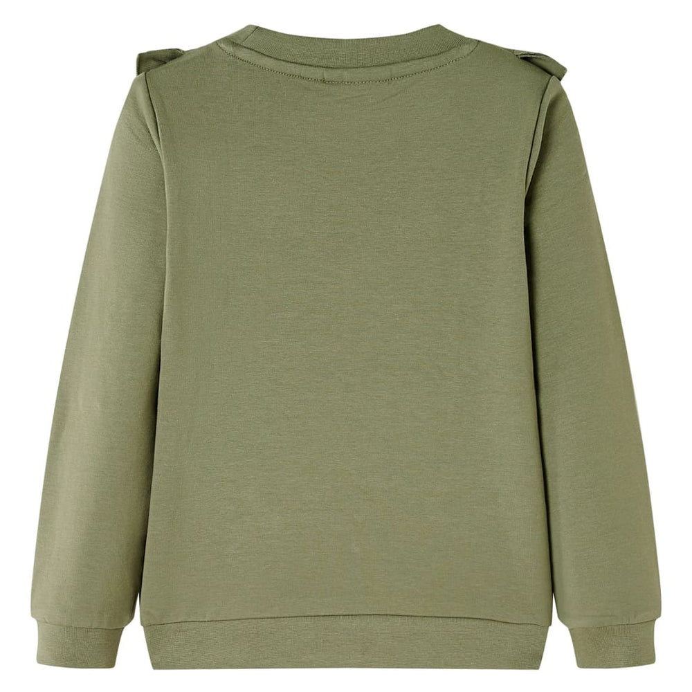 Sweat-shirt enfant Kaki 128